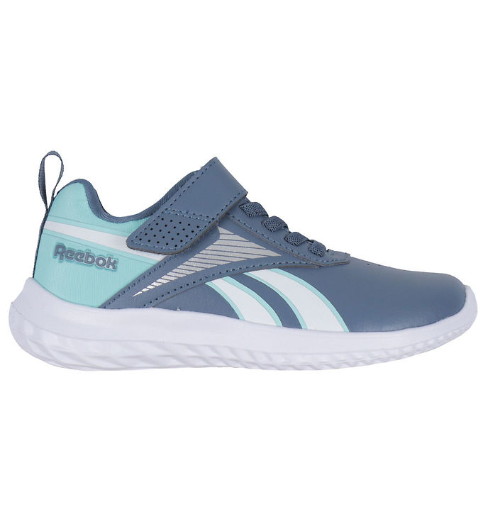 Reebok Rush Runner Sko - Elastic Snøre og Toprem - Blå