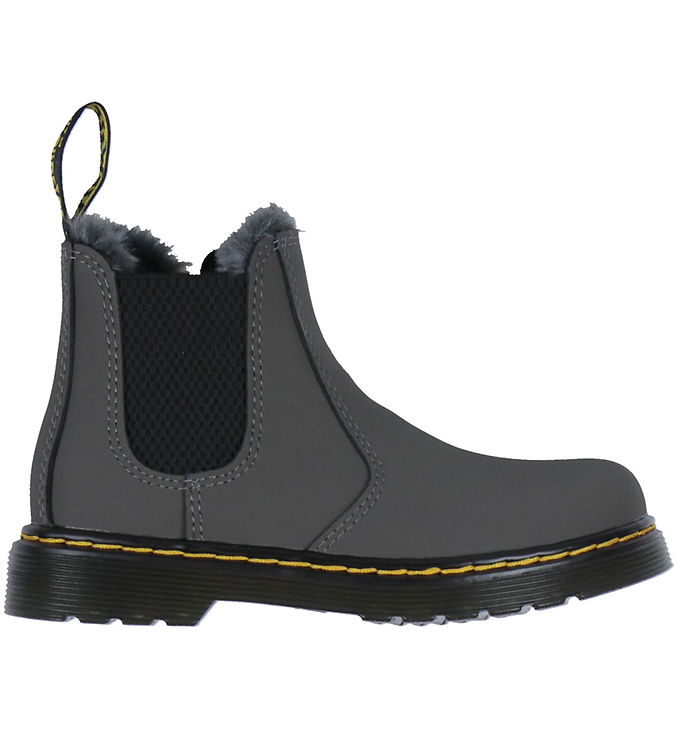 Dr. Martens Støvler - 2976 Leonore J - Gunmetal Soho Buck