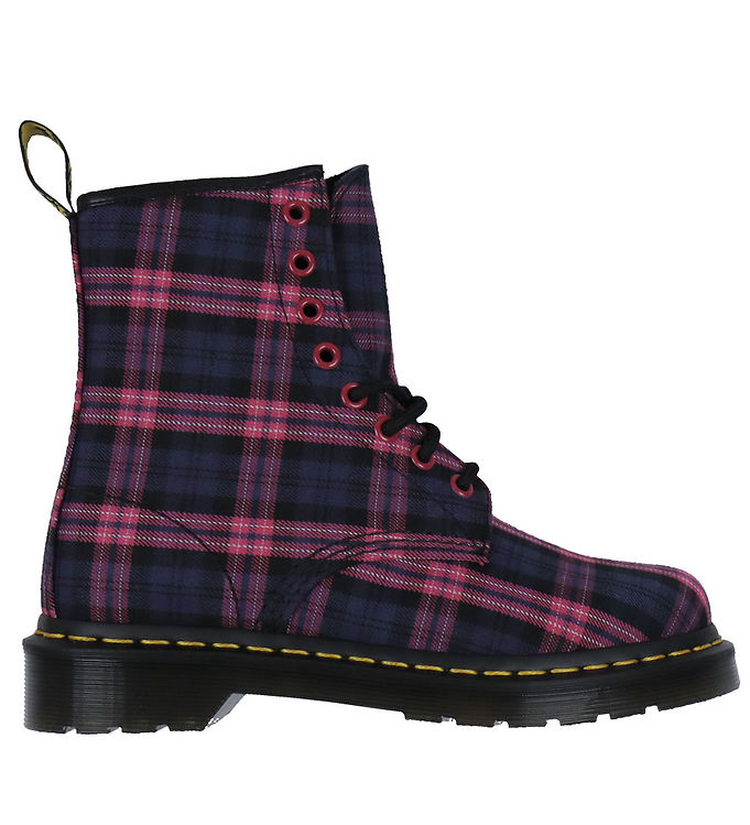 Dr. Martens Støvler - 1460 - Pink Multi Tartan