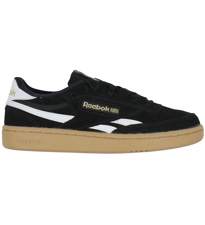 Reebok Sko - Club C Revenge - Black/White/Gold