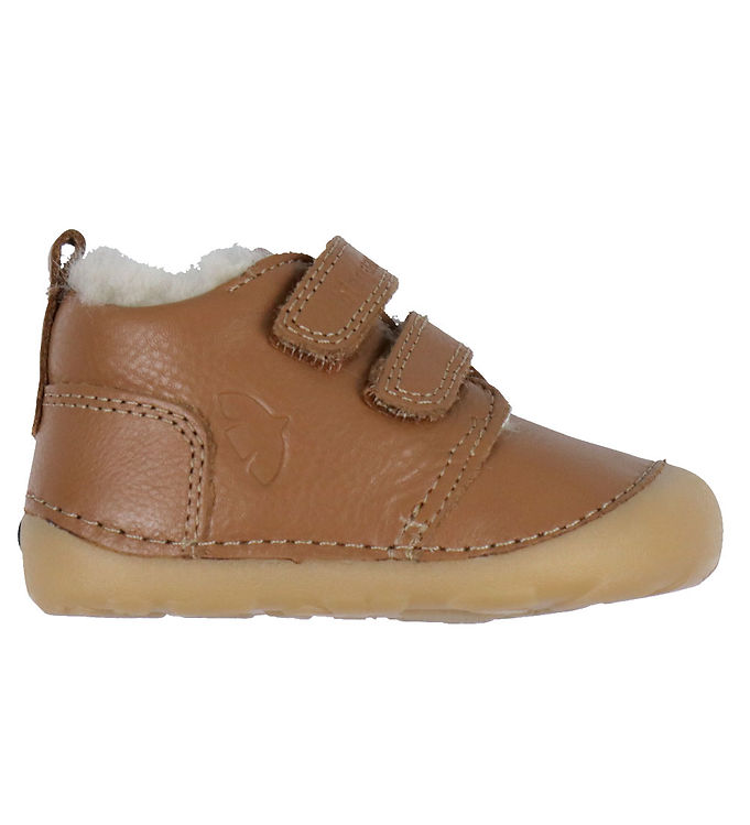 Bisgaard Sko - Barefoot Carter Lamb - Cognac