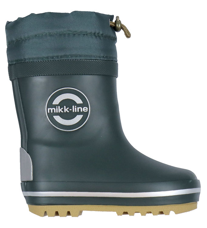 Mikk-Line Gummistøvle m. Foer - Winter Wellies - Darkest Sprouse