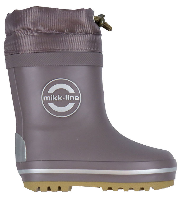Mikk-Line Gummistøvle m. Foer - Sparrow