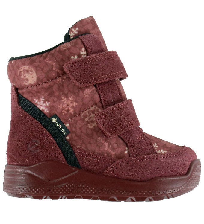 Ecco Vinterstøvler - Tex - Urban Mini I High - Dark Ruby/Snowfla