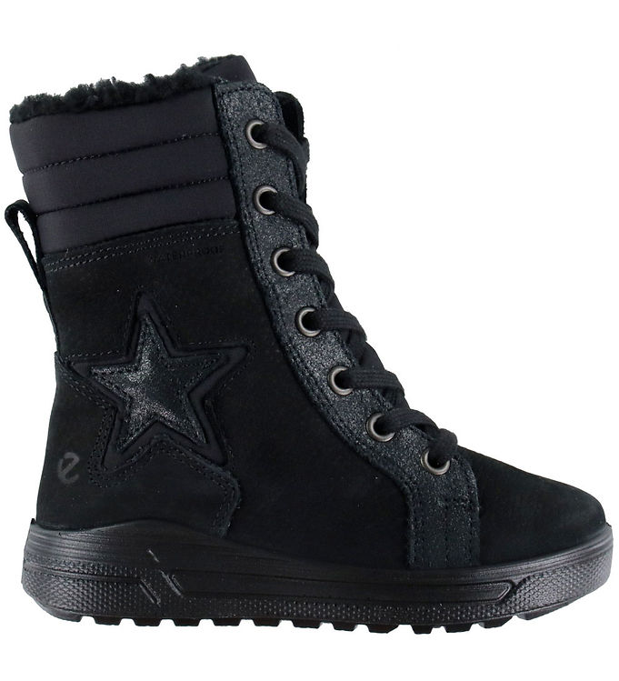 Ecco Vinterstøvler - Urban Snow K Lace Up - Sort
