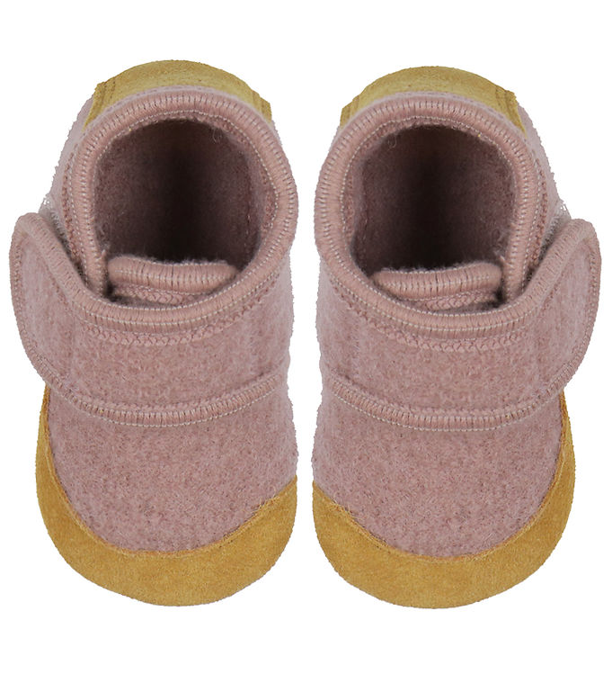 En Fant Hjemmesko - Uld - Bark