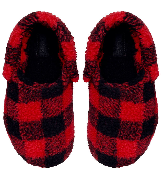 Crocs Hjemmesko - Classic Buff Check Cozzy Slipper K - Varsity R